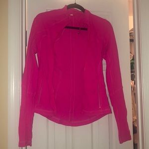 Lululemon define jacket hot pink